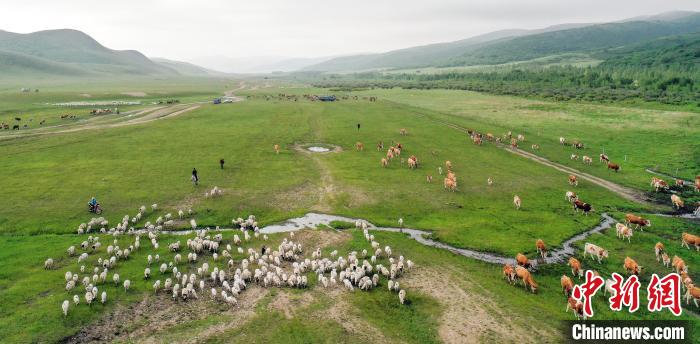 内蒙古阿鲁科尔沁草原游牧系统：逐水草而居，享现代生活